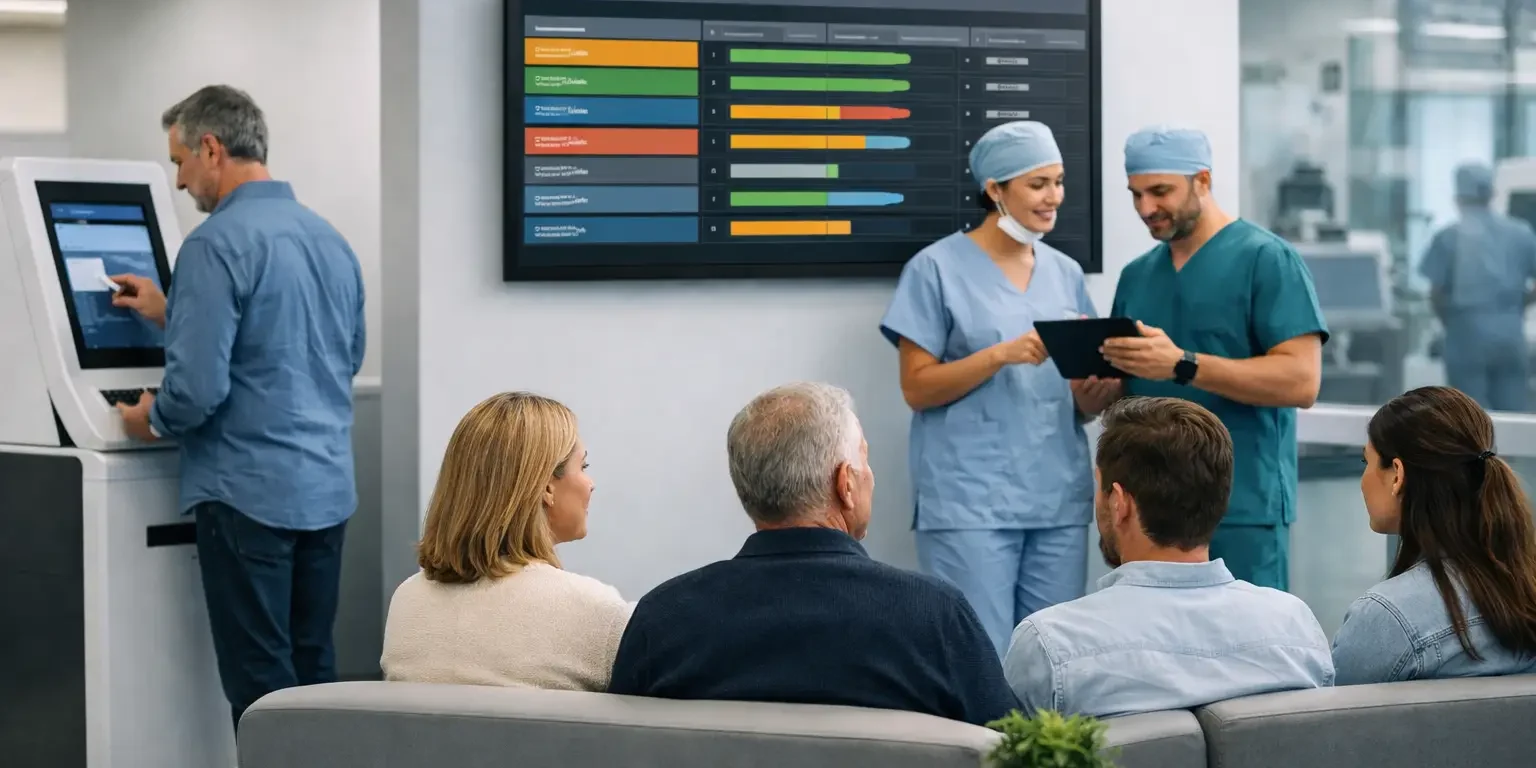 Status Board - Sistema de comunicación para familiares en cirugía