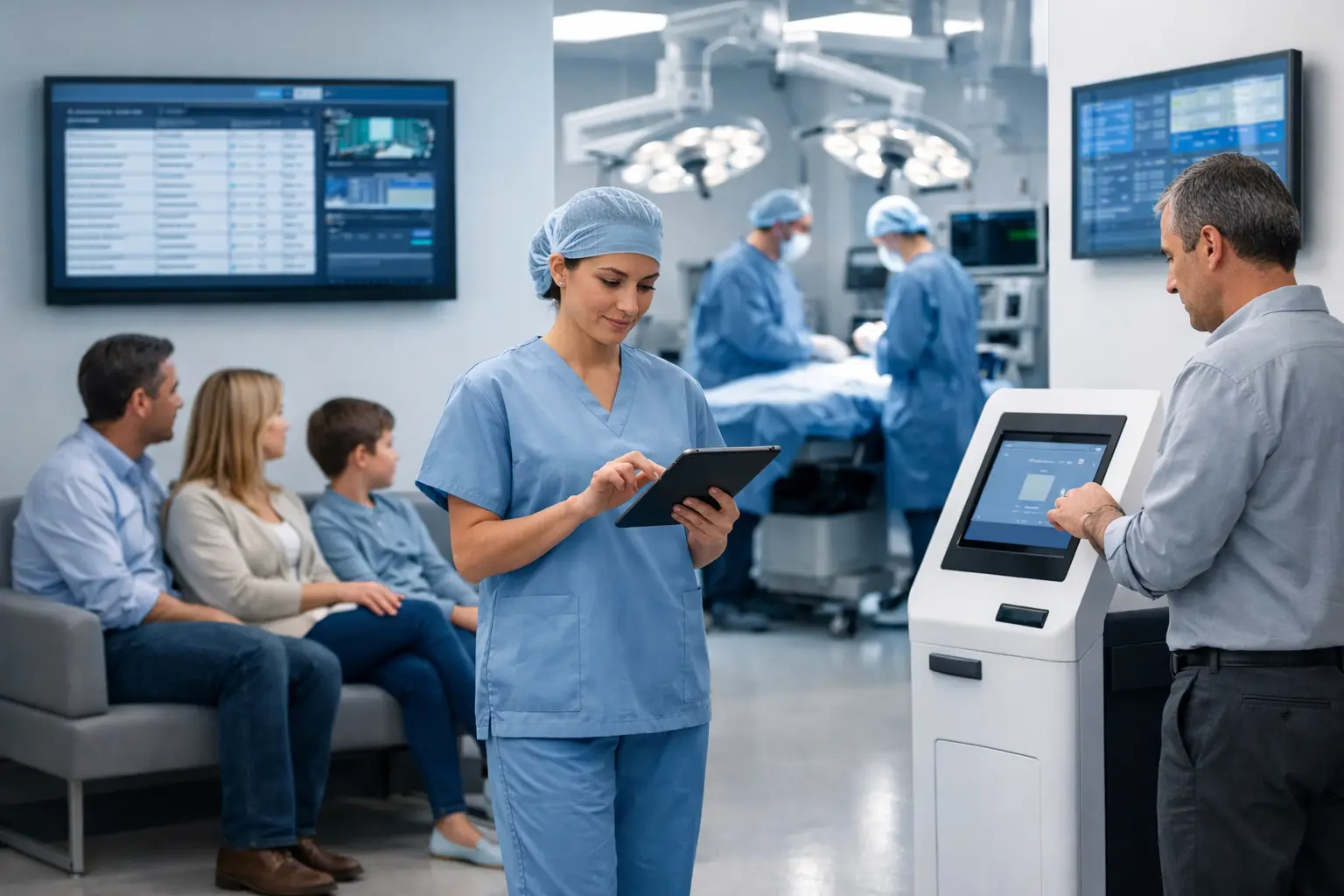 Beneficios de tableros informativos hospitalarios