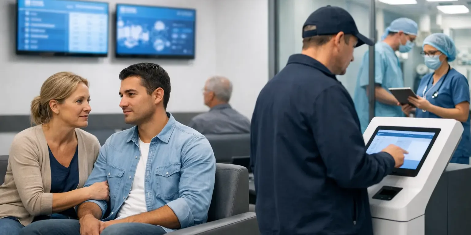 Experiencia de acompañantes en hospitales