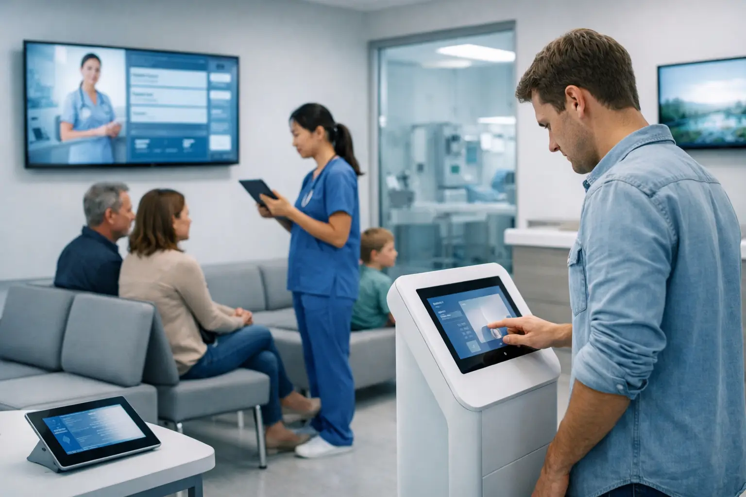 Futuro de salas de espera inteligentes
