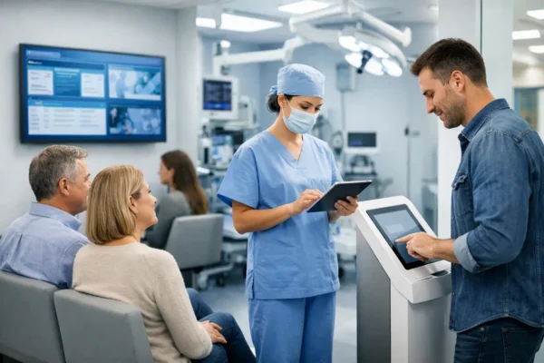 Pantallas informativas para hospitales útiles