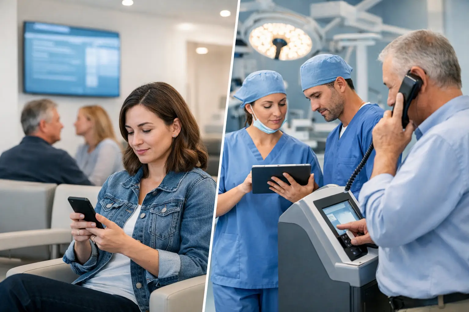 SMS quirúrgicos versus llamadas manuales