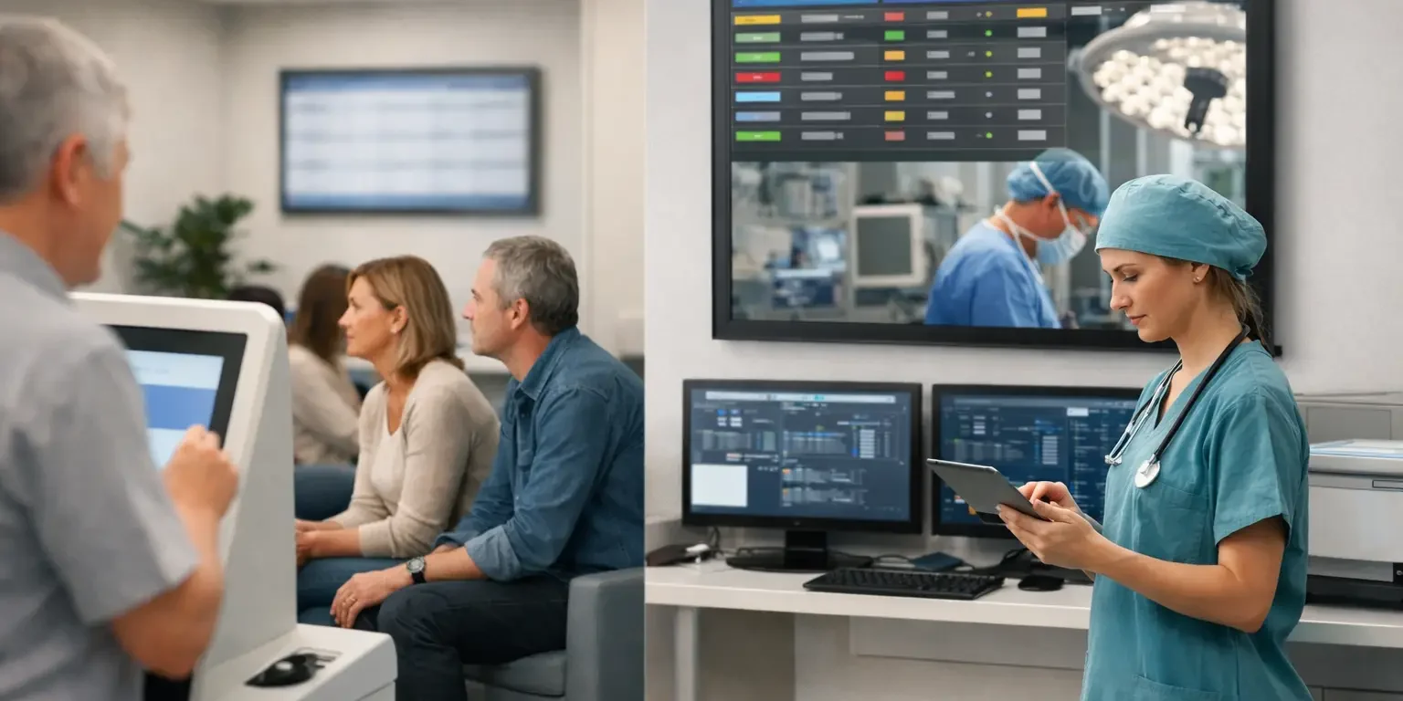 Tablero de estado para cirugía: qué resuelve