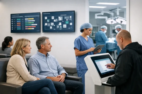 Estatus quirúrgico en tiempo real en hospitales