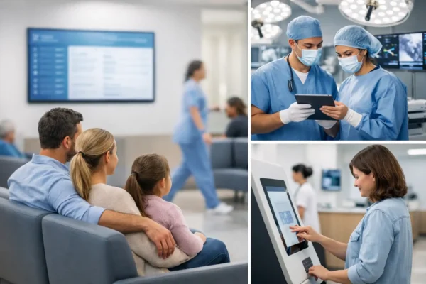 Beneficios de visibilidad operativa en hospitales
