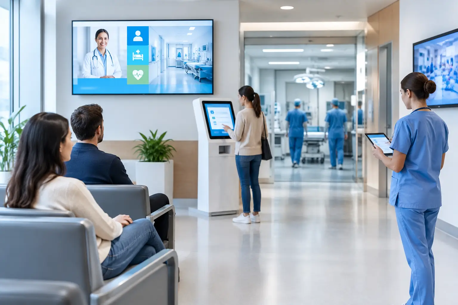 Cómo implementar avisos hospitalarios en tiempo real